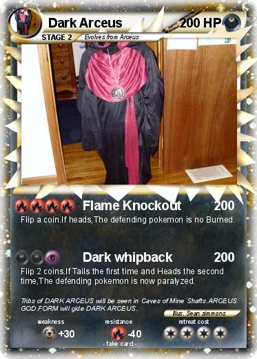Pokemon Dark Arceus