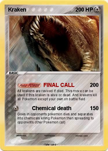 Pokemon Kraken