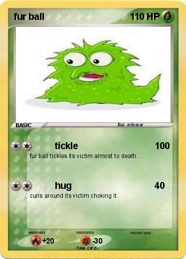 Pokemon fur ball