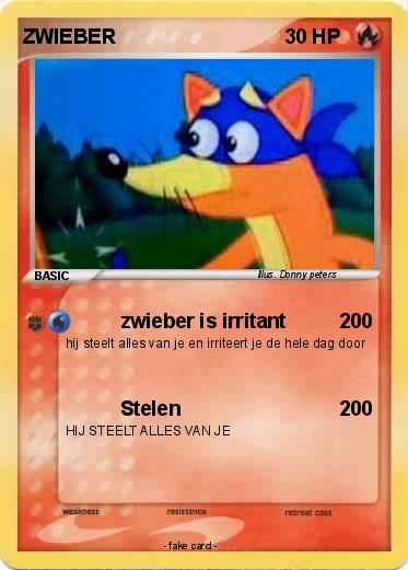 Pokemon ZWIEBER
