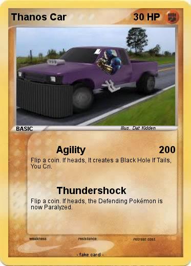 Pokemon Thanos Car
