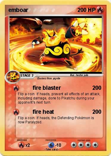 Pokemon emboar