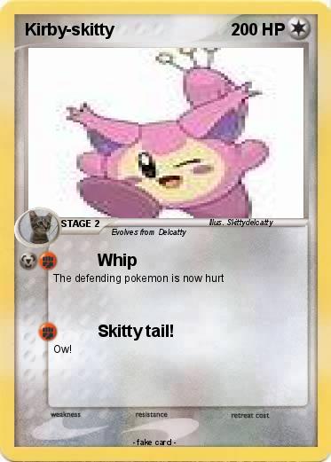 Pokemon Kirby-skitty