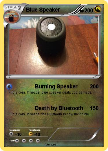 Pokemon Blue Speaker
