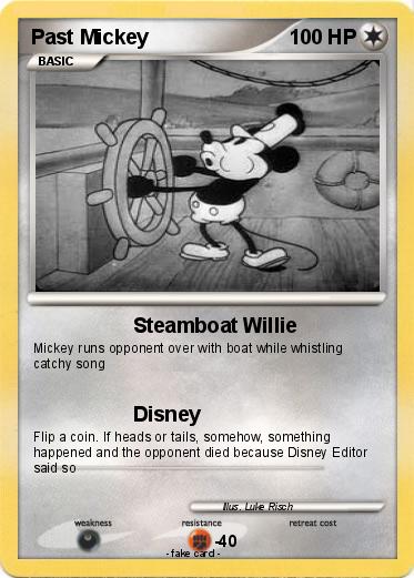 Pokemon Past Mickey