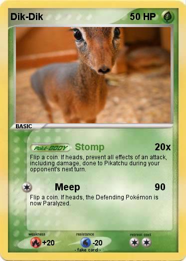 Pokemon Dik-Dik