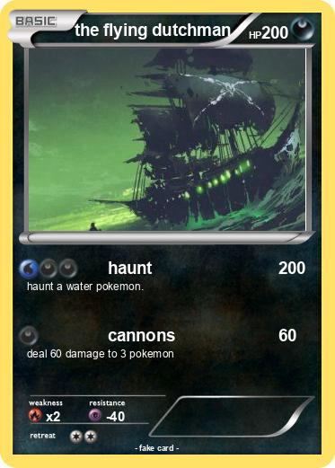 Pokemon the flying dutchman