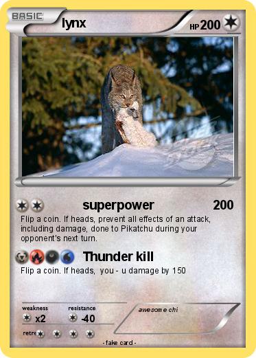 Pokemon lynx
