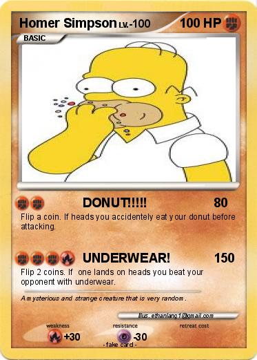 Pokemon Homer Simpson