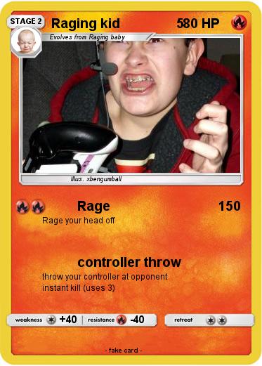 Pokemon Raging kid                5