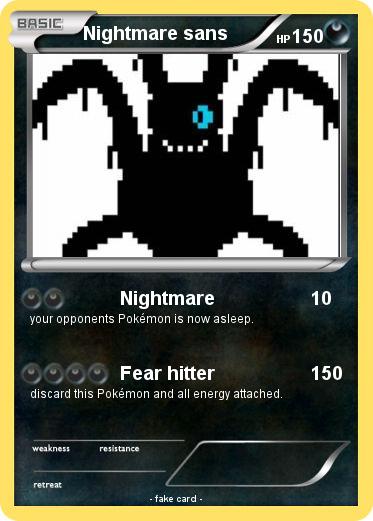 Pokemon Nightmare sans