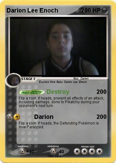 Pokemon Darion Lee Enoch