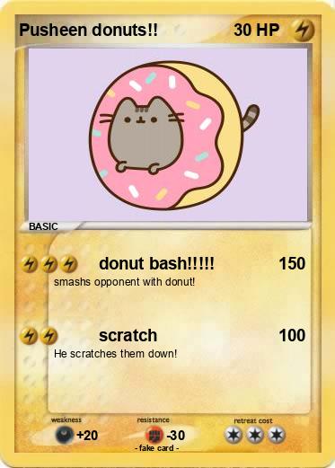 Pokemon Pusheen donuts!!