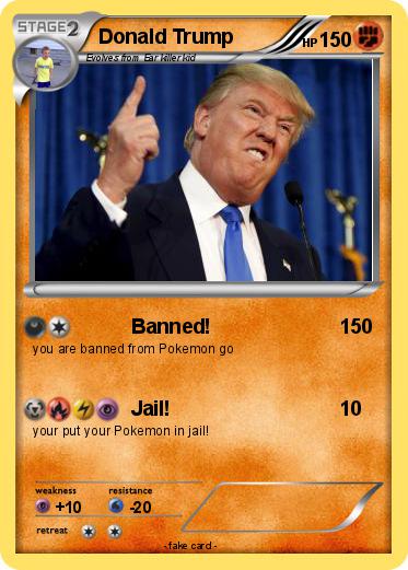 Pokemon Donald Trump