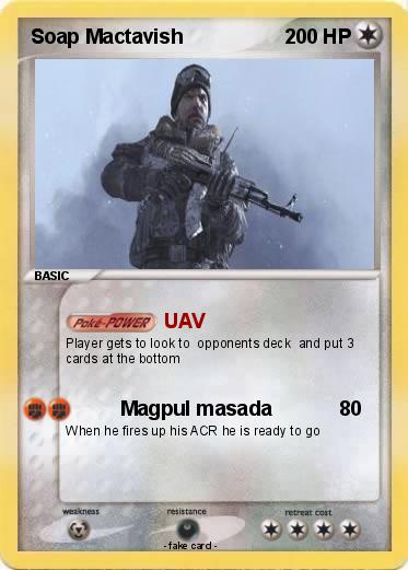 Pokemon Soap Mactavish