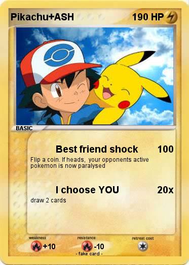 Pokemon Pikachu+ASH