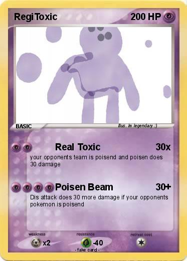 Pokemon RegiToxic