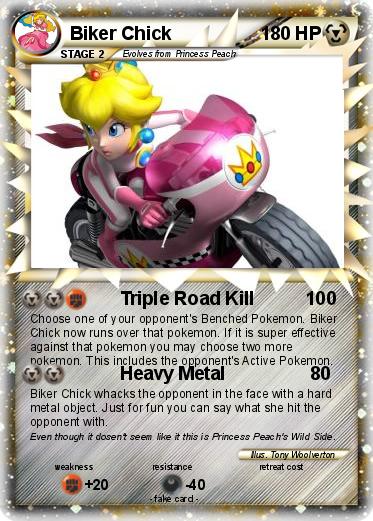 Pokemon Biker Chick