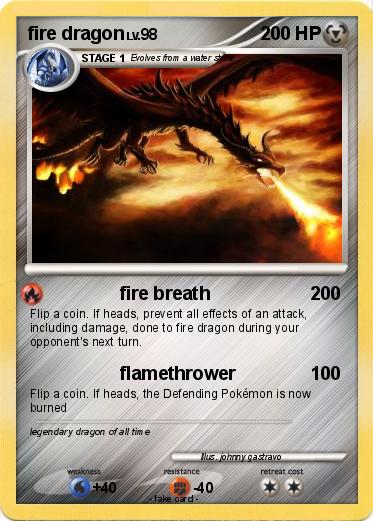 Pokemon fire dragon