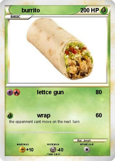Pokemon burrito