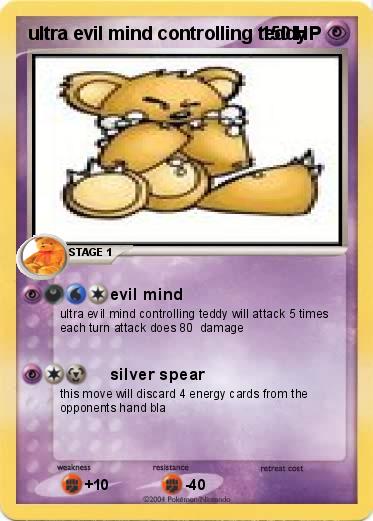 Pokemon ultra evil mind controlling teddy