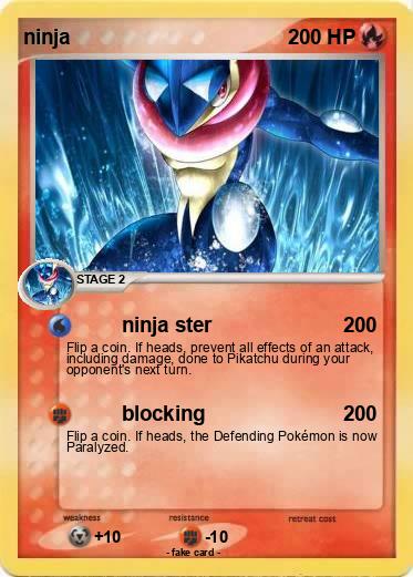 Pokemon ninja