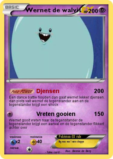 Pokemon Wernet de walvis
