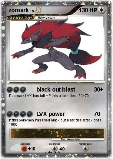 Pokemon zoroark