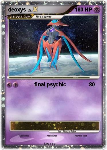 Pokemon deoxys