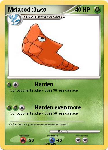 Pokemon Metapod :3