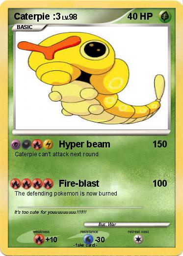 Pokemon Caterpie :3