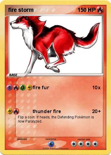 Pokemon fire storm