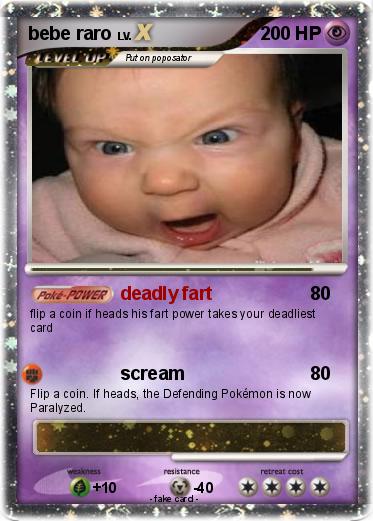 Card do pokemon raro