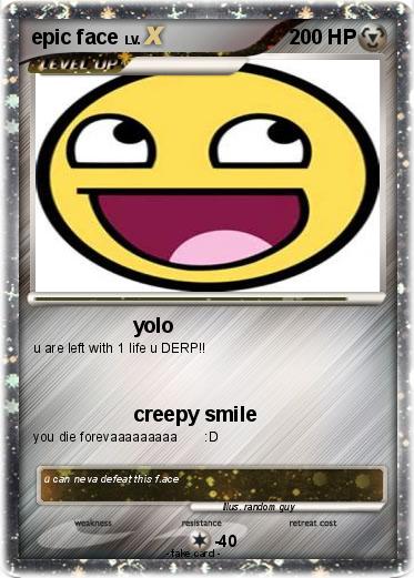 Pokemon epic face