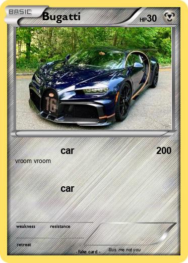 Pokemon Bugatti