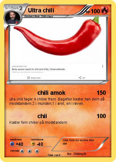 Pokemon Ultra chili