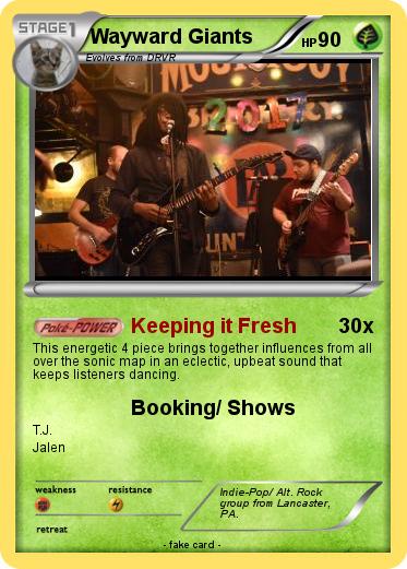 Pokemon Wayward Giants