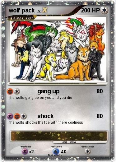 Pokemon wolf pack