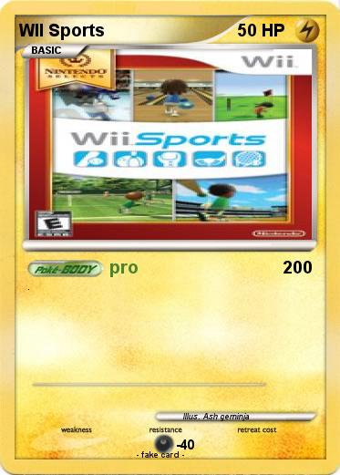 Pokemon WII Sports