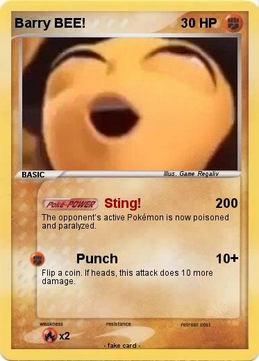 Pokemon Barry BEE!