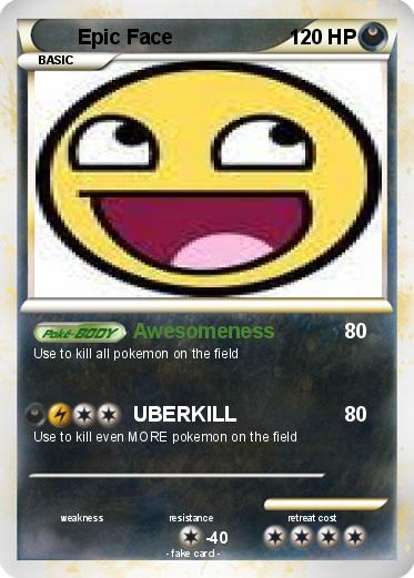 Pokemon Epic Face