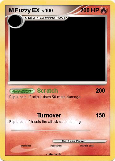 Pokemon M Fuzzy EX