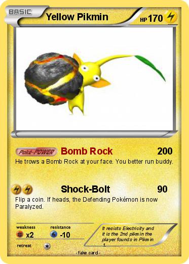 Pokemon Yellow Pikmin