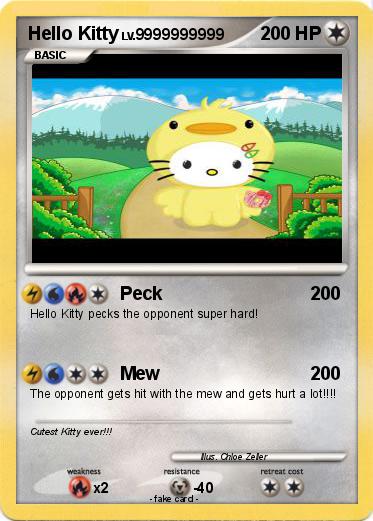 Pokemon Hello Kitty