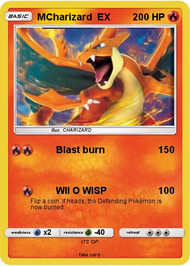 Pokemon MCharizard  EX