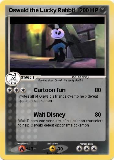 Pokemon Oswald the Lucky Rabbit