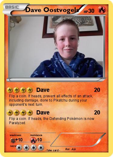 Pokemon Dave Oostvogels