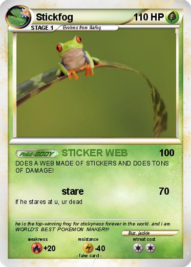 Pokemon Stickfog