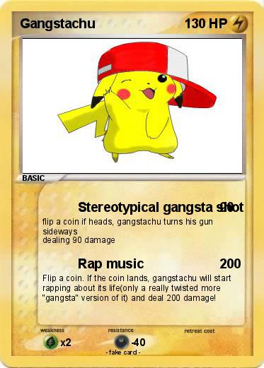 Pokemon Gangstachu