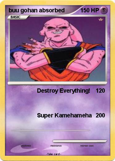 Pokemon buu gohan absorbed